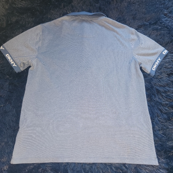 DKNY mens blue polo size medium - Picture 2 of 6